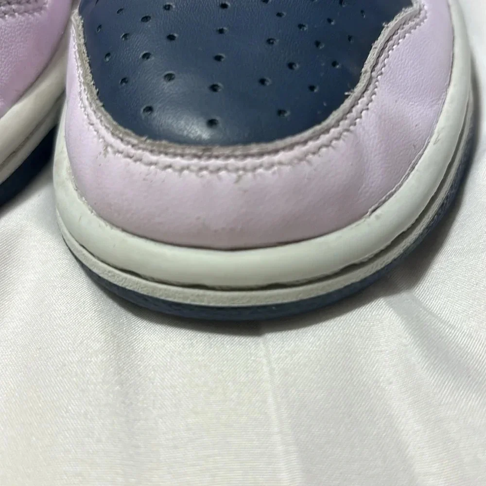 Nike Dunk Low SE Thunder Blue/Copper Swoosh (GS) Size 4Y Style DX1663 400 A4